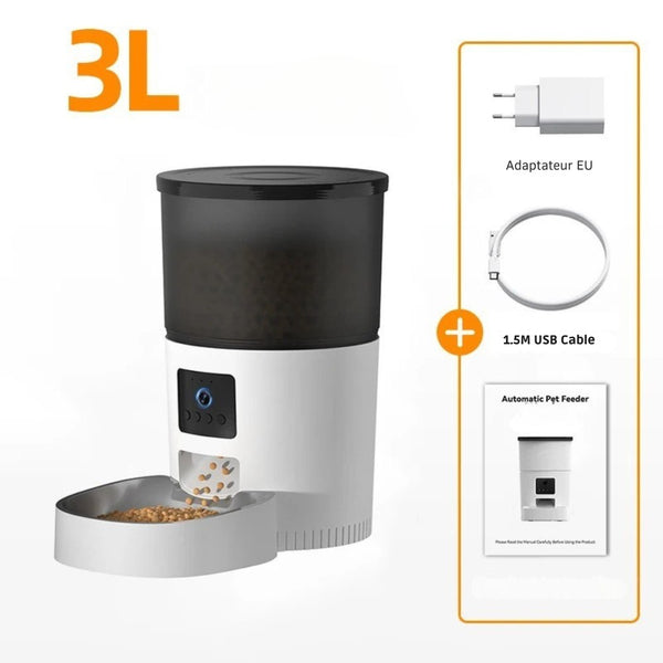 Distributeur automatique 3L avec caméra HD – contrôle des repas à distance et interaction en temps réel - ROJECO