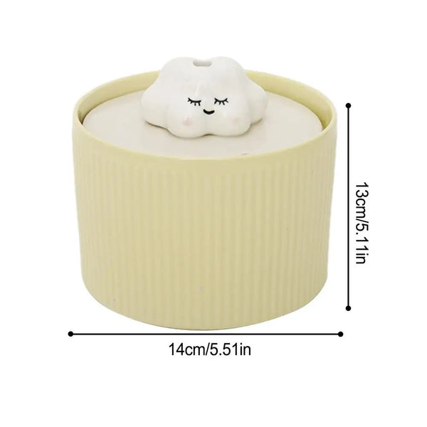 Fontaine à eau en céramique pour chat (1,5L) - GoldCistern