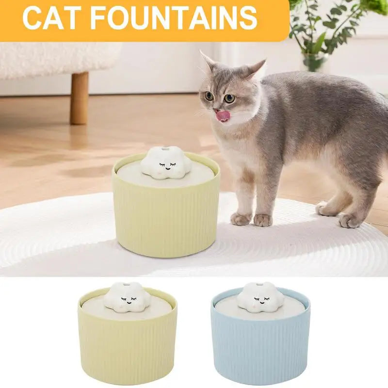 Fontaine à eau en céramique pour chat (1,5L) - GoldCistern